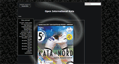 Desktop Screenshot of openkatas.comitenordjudo.fr